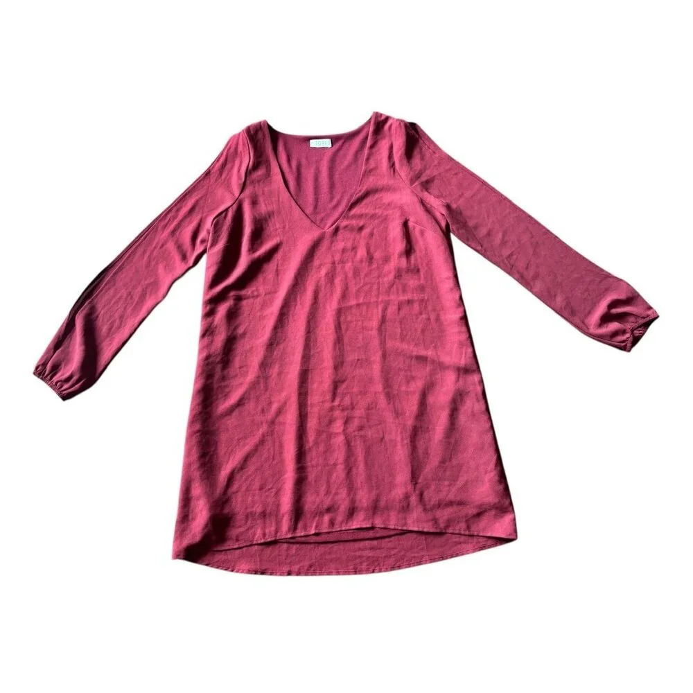 Tobi Women's Burgundy Dress - Picture 4 of 9
